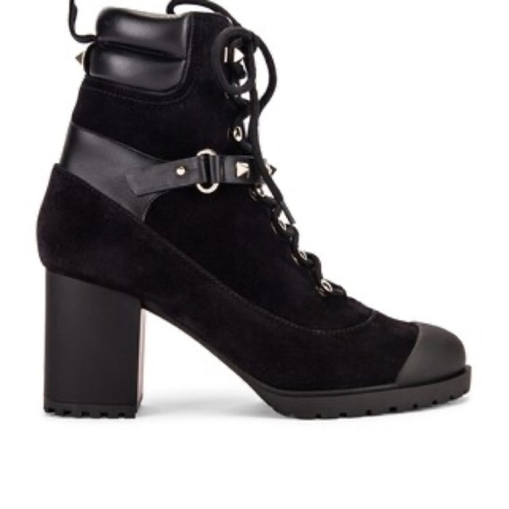 VALENTINO GARAVANI Rockstud Combat Boots